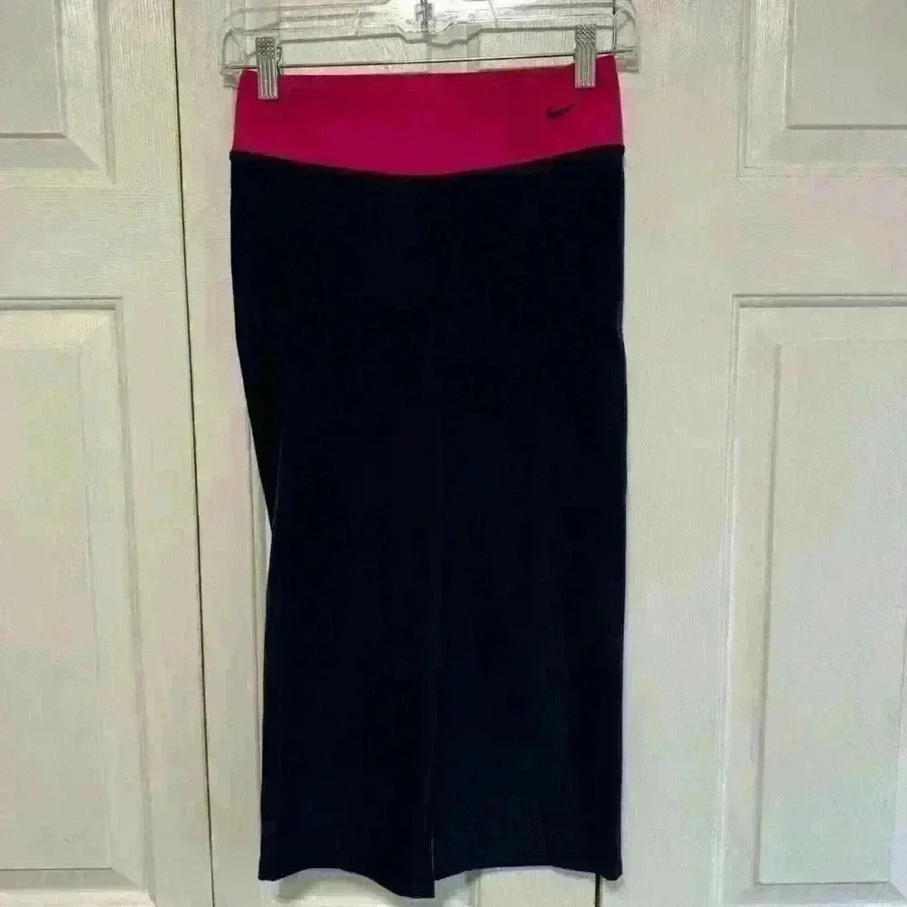 Nike Hot Pink / Blie Capri pants XS